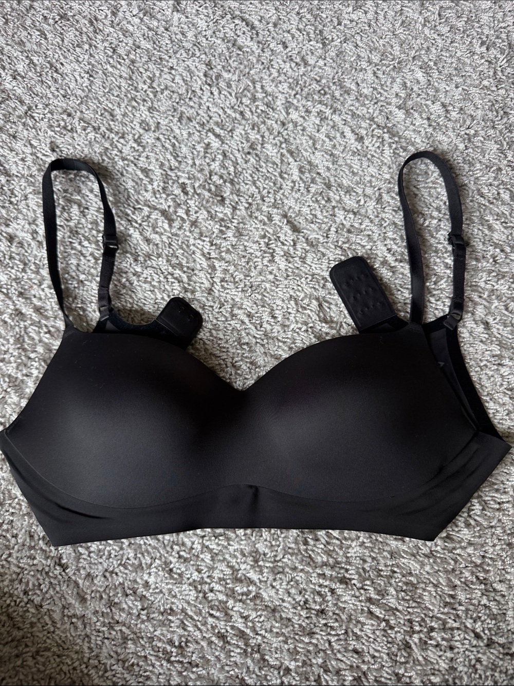 Smooth Black Bra NWOT with Easy-Open Clips